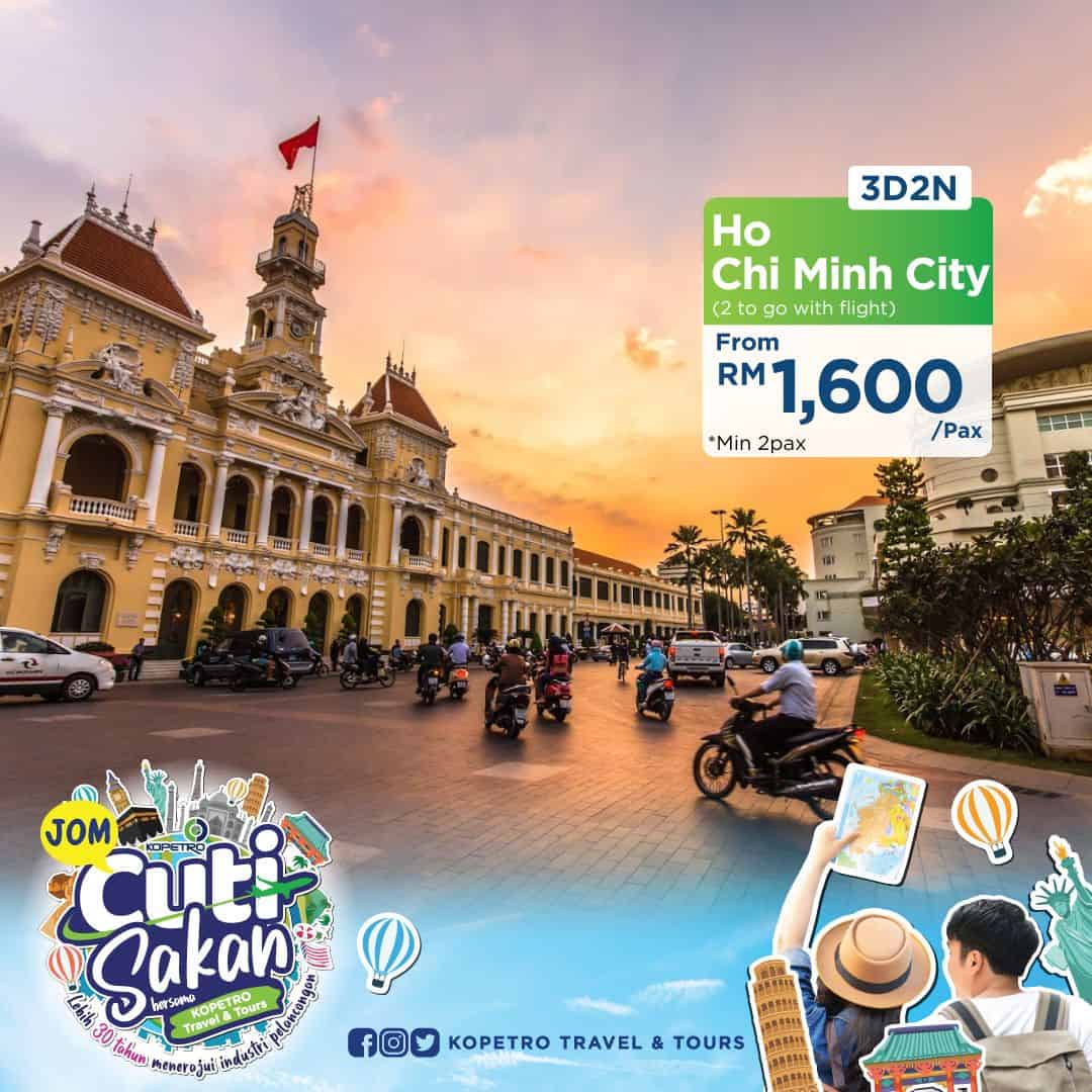 3D2N Ho Chi Minh