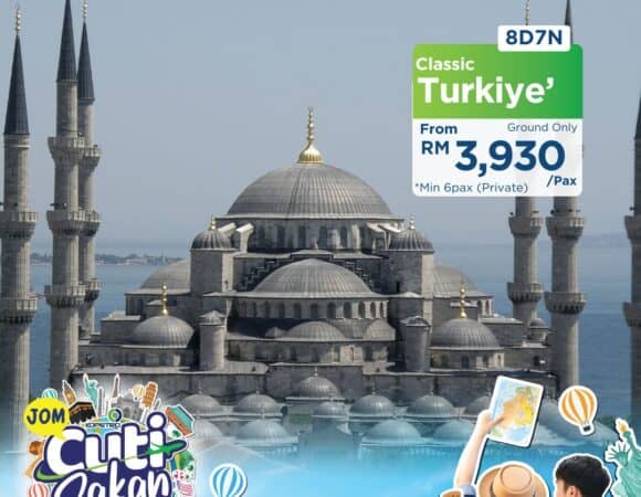 8D7N Ground Turkiye Classical Tour